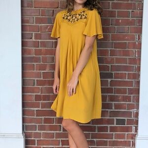 Mustard Yellow Dress